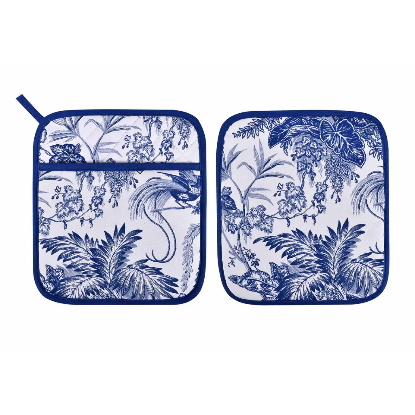 Willow Toile Pot Mitt