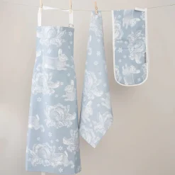 Winter Rabbit Double Oven Glove