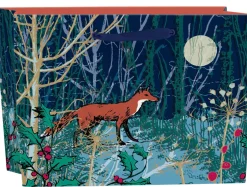 Winter's Tale Fox Large Gift Bag