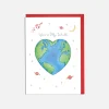 You're My World Valentine's Card