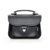 Zatchels Handmade Leather Luna Navy Small Handbag